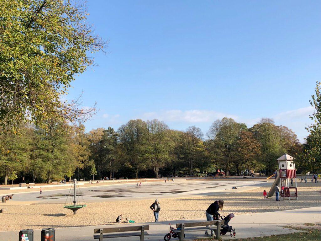 Erneuerung Becken Hamburger Stadtpark